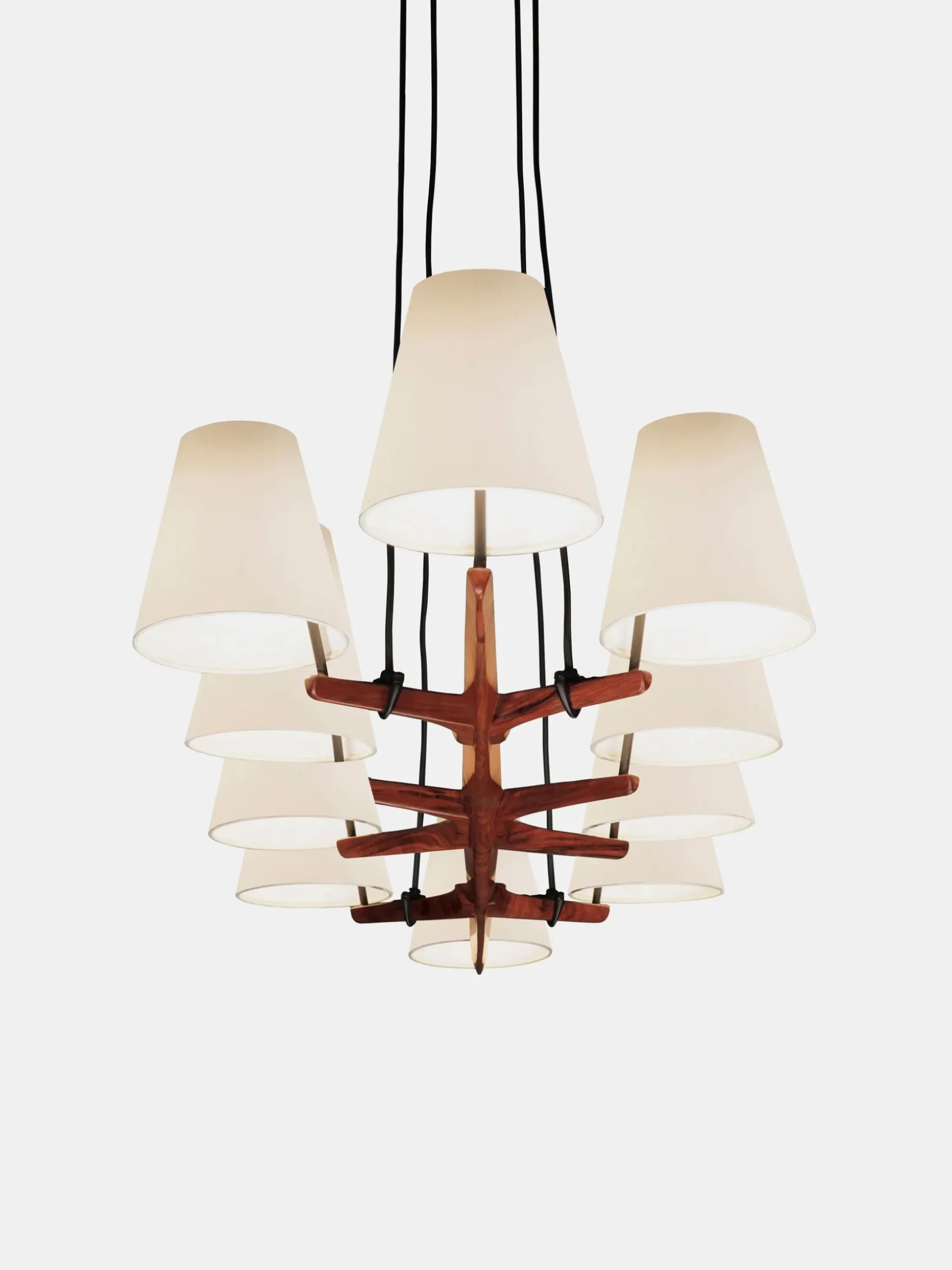 Admont Chandelier - Rosewood