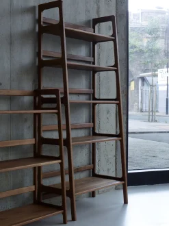 Agnes Shelving High – Walnut