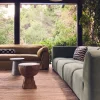 Arched Wooden Stool