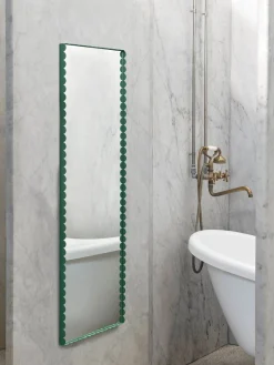 Arcs Mirror Rectangle M - Green