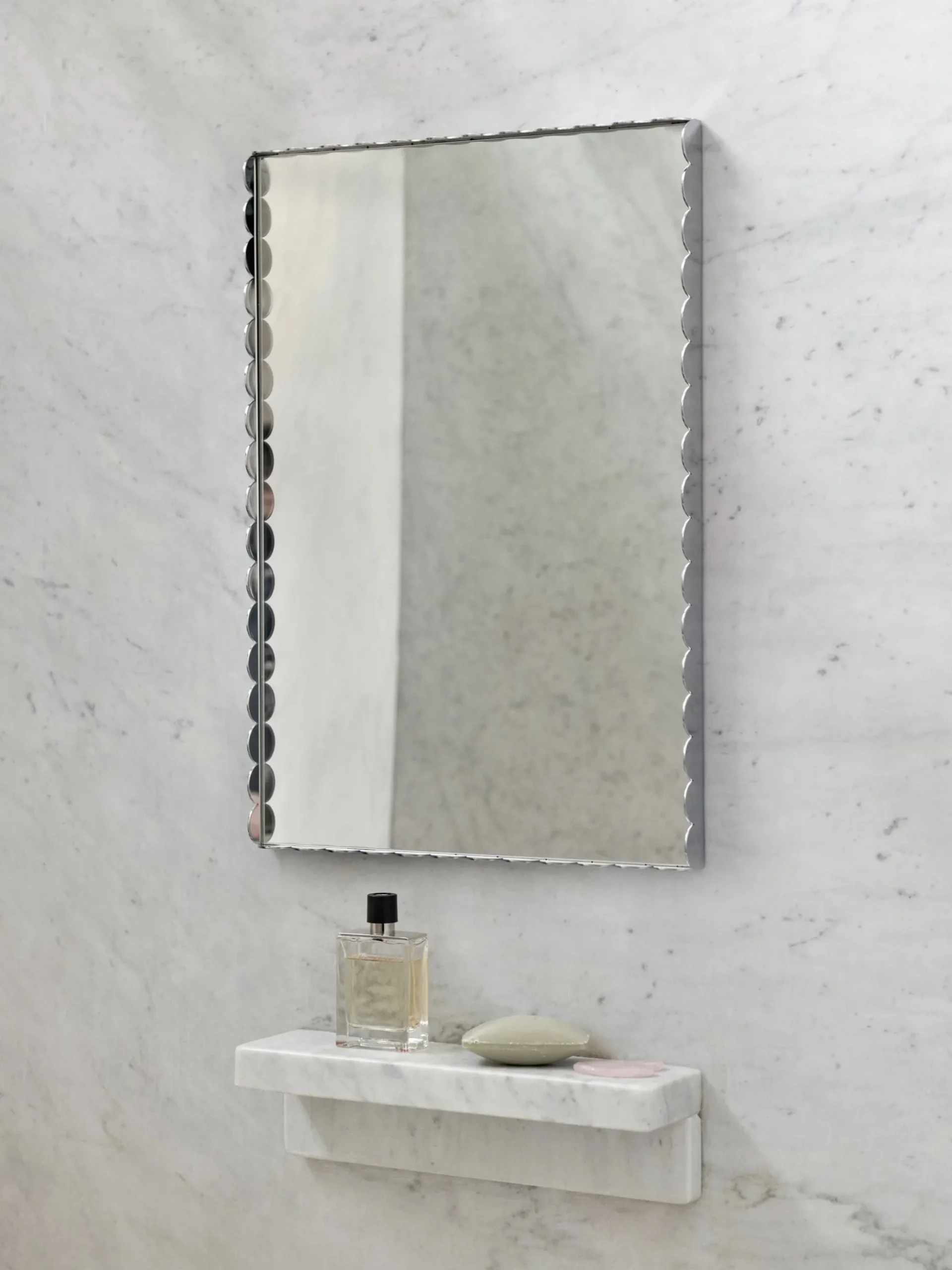Arcs Mirror Rectangle S - Mirrored
