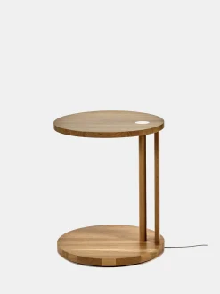 Aura Side Table With Light