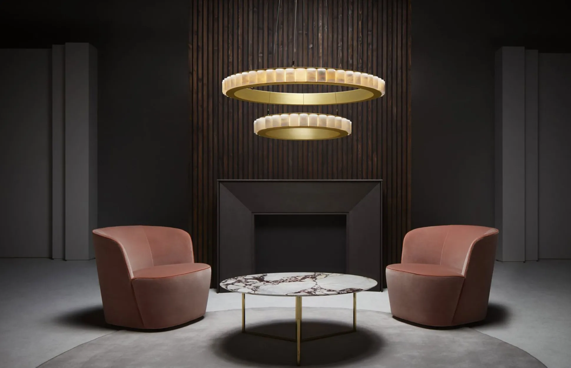 Avalon Chandelier Halo