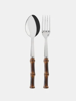 Bamboo Serving Set - Dark
