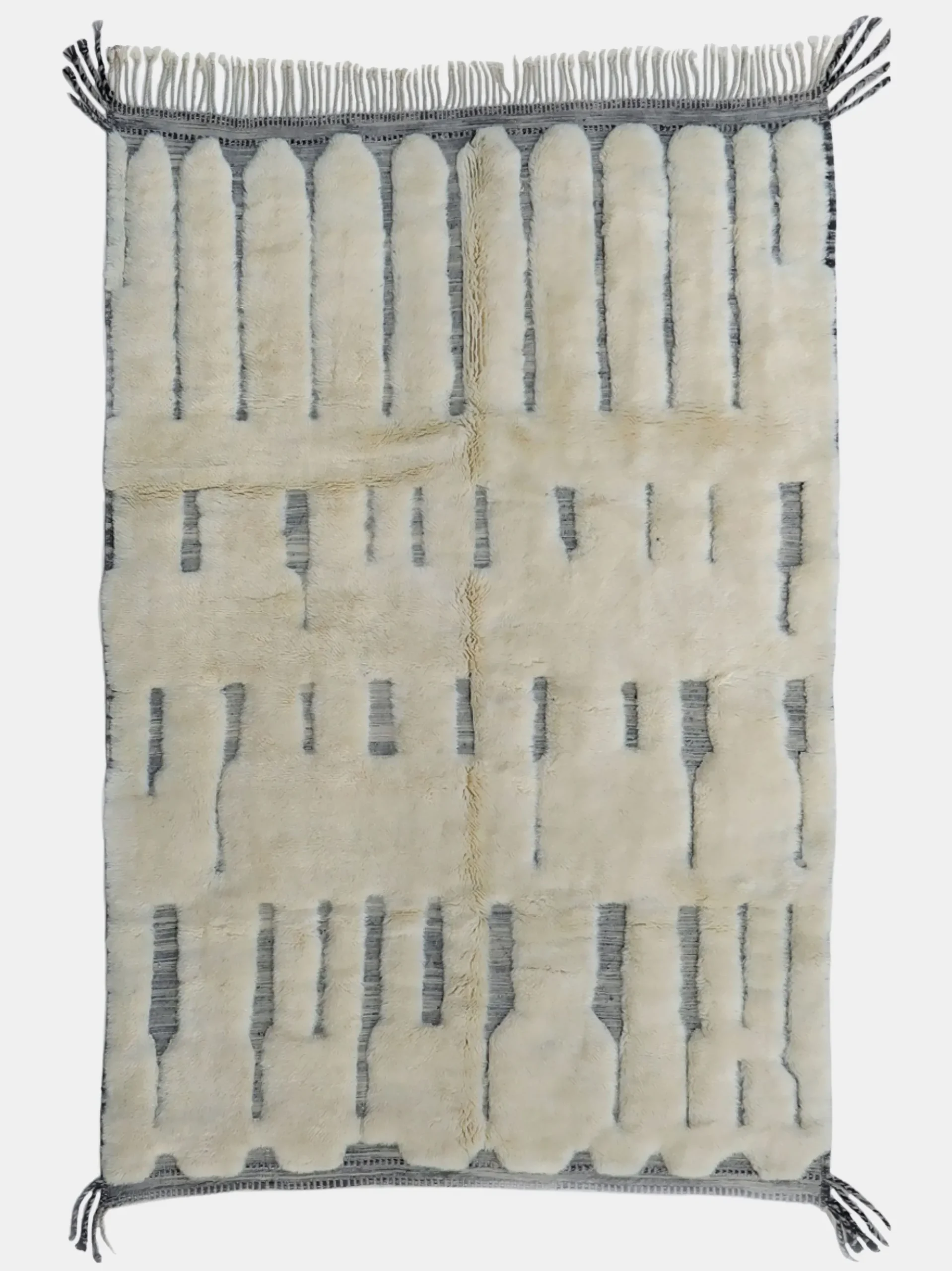 Beni Malika - Natural Wool Grey