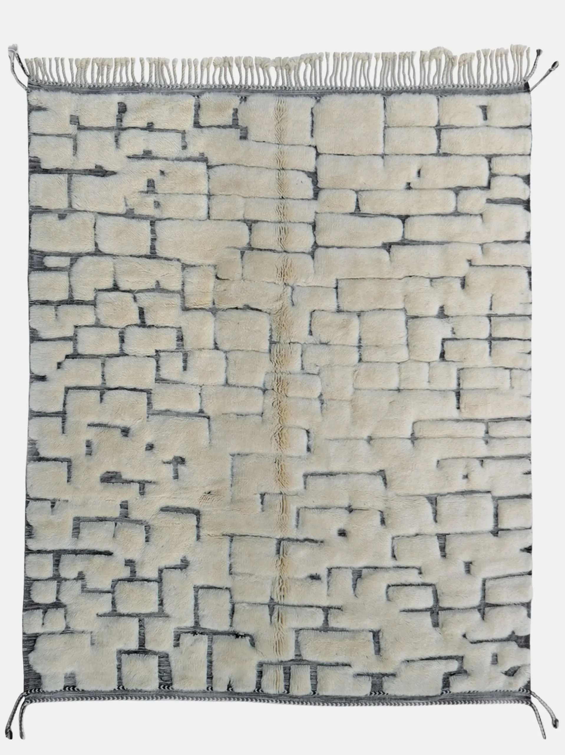 Beni Tamou - Natural Wool Black