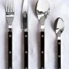 Bistrot Shiny Black Cutlery