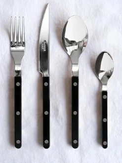 Bistrot Shiny Black Cutlery