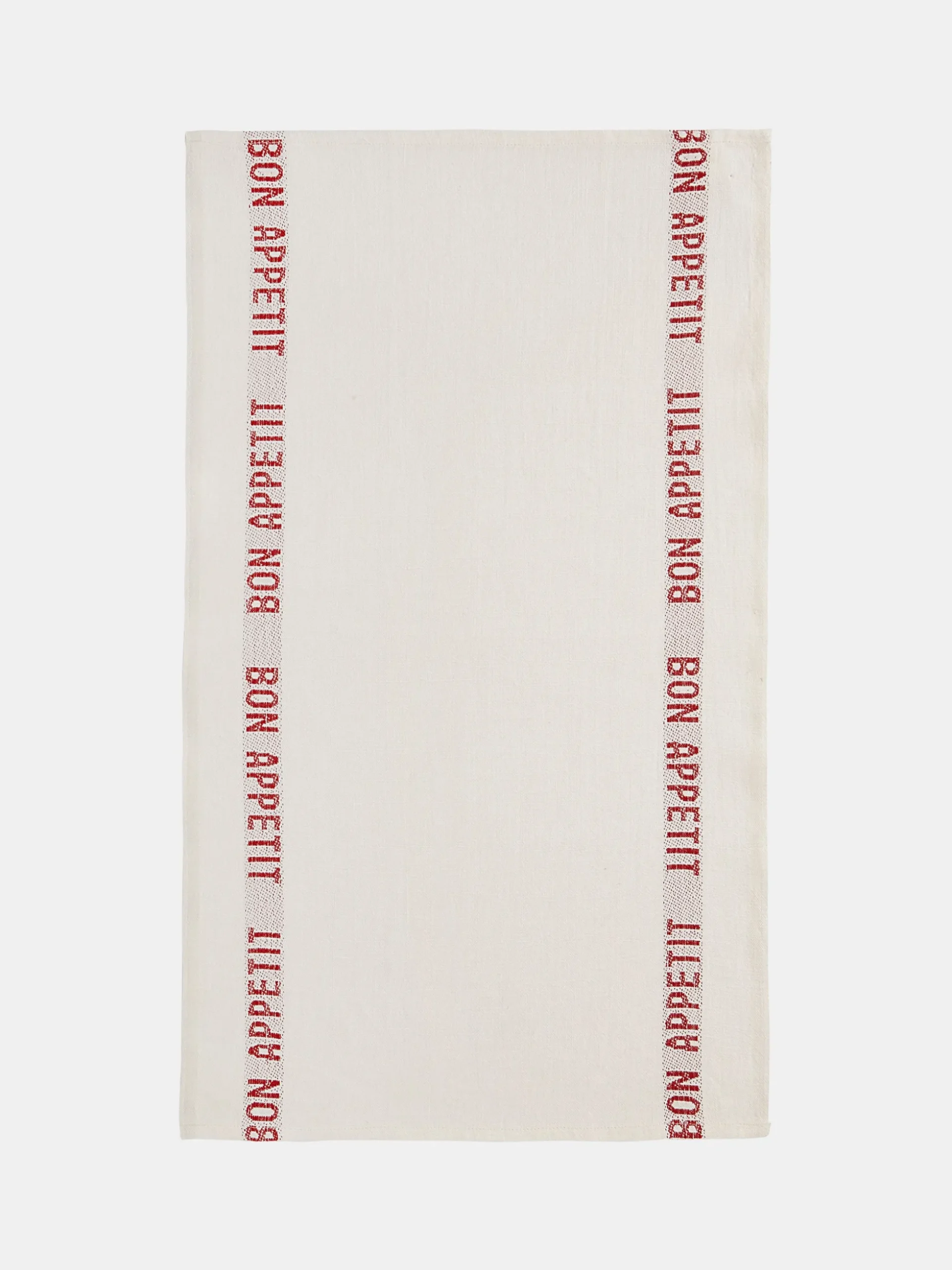 Bon Appetit Dish Towel - Red