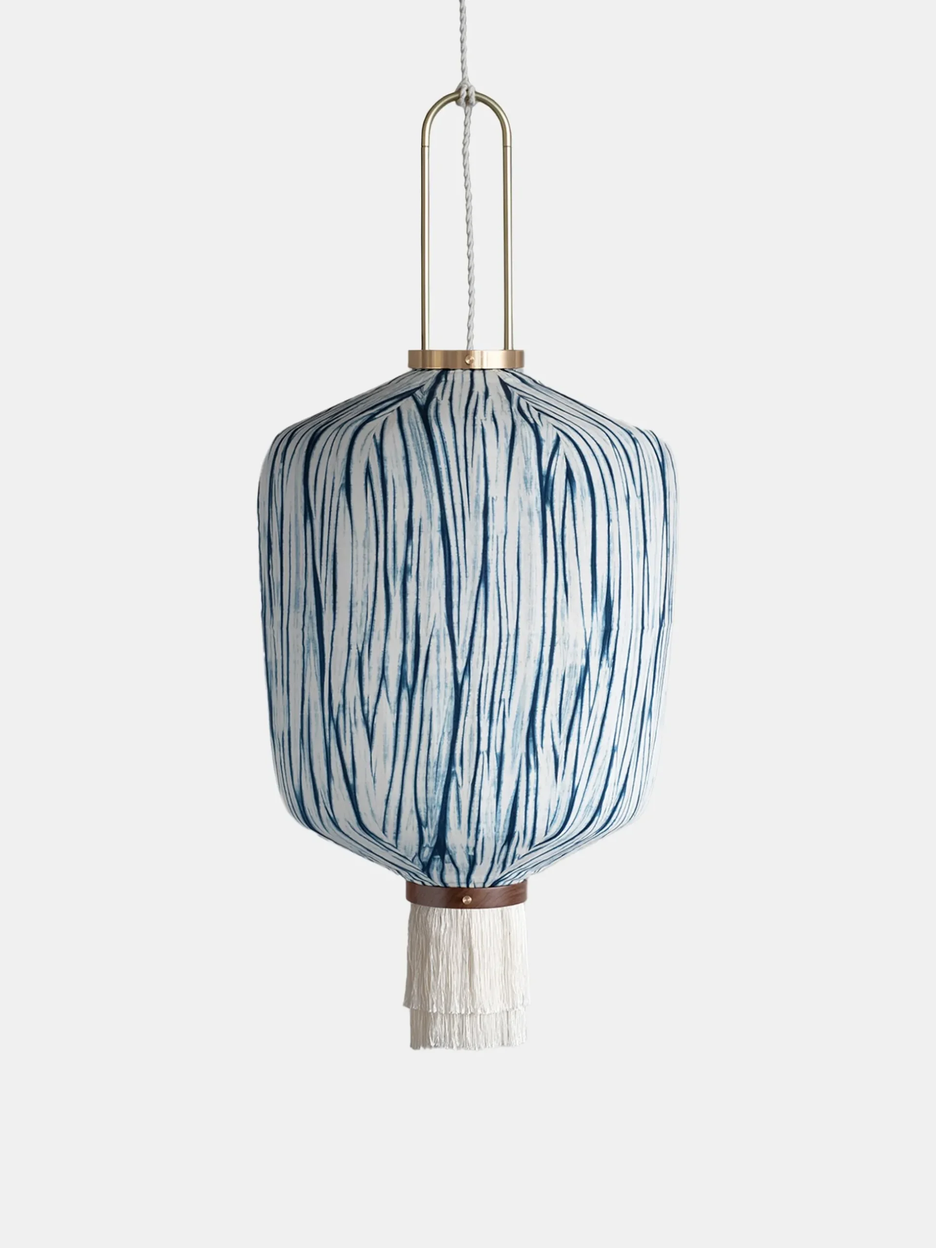 Bucket Lantern - Plant Dyed Pattern