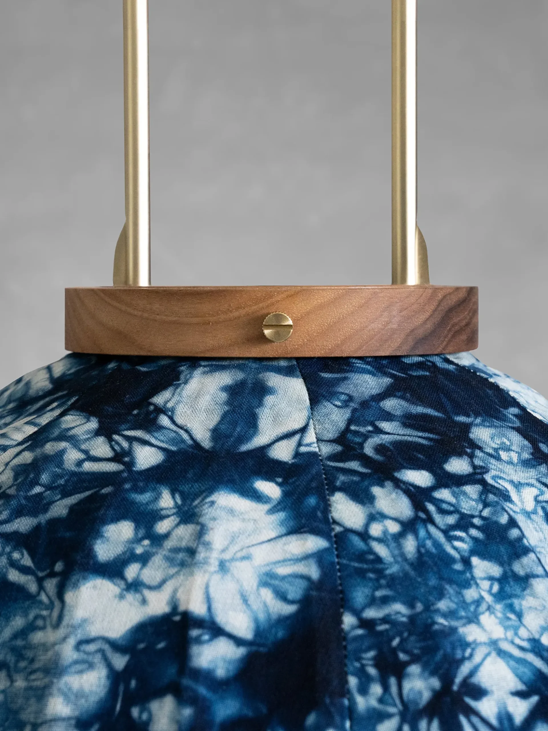 Bucket Lantern - Plant Dyed Pattern