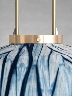 Bucket Lantern - Plant Dyed Pattern