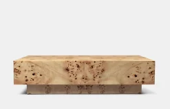 Burl Coffee Table
