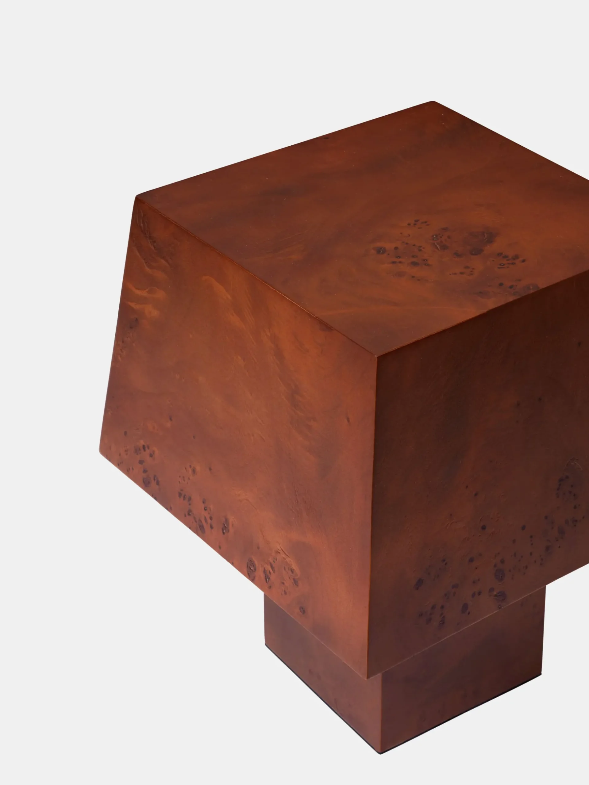 Burl Table Lamp