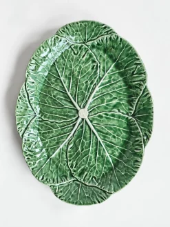 Cabbage Oval Plate - Large
