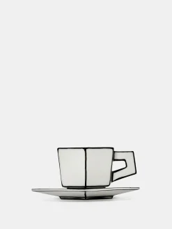 Carte Blanche Espresso Cup with Saucer