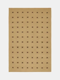 Cross - Mustard/Dark Brown