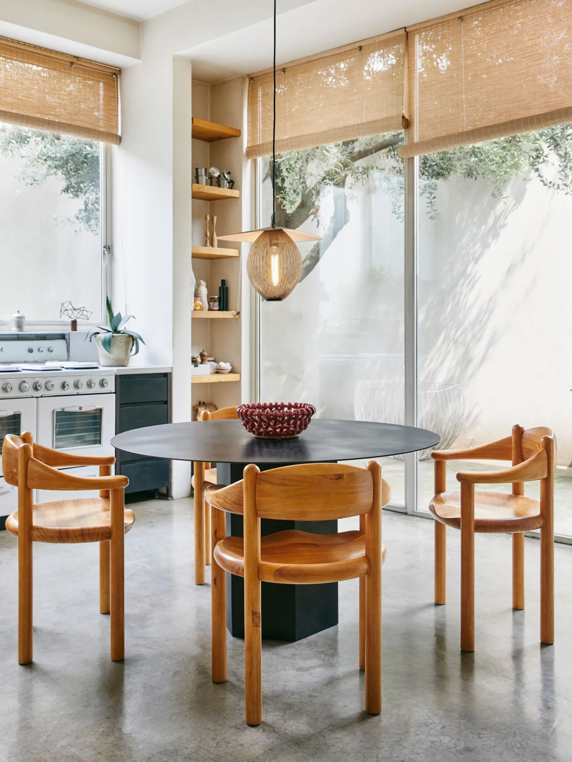 Daumiller Dining Armchair - Golden Pine