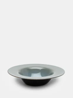 Degustation Small Round Blue Grey and Dark Blue