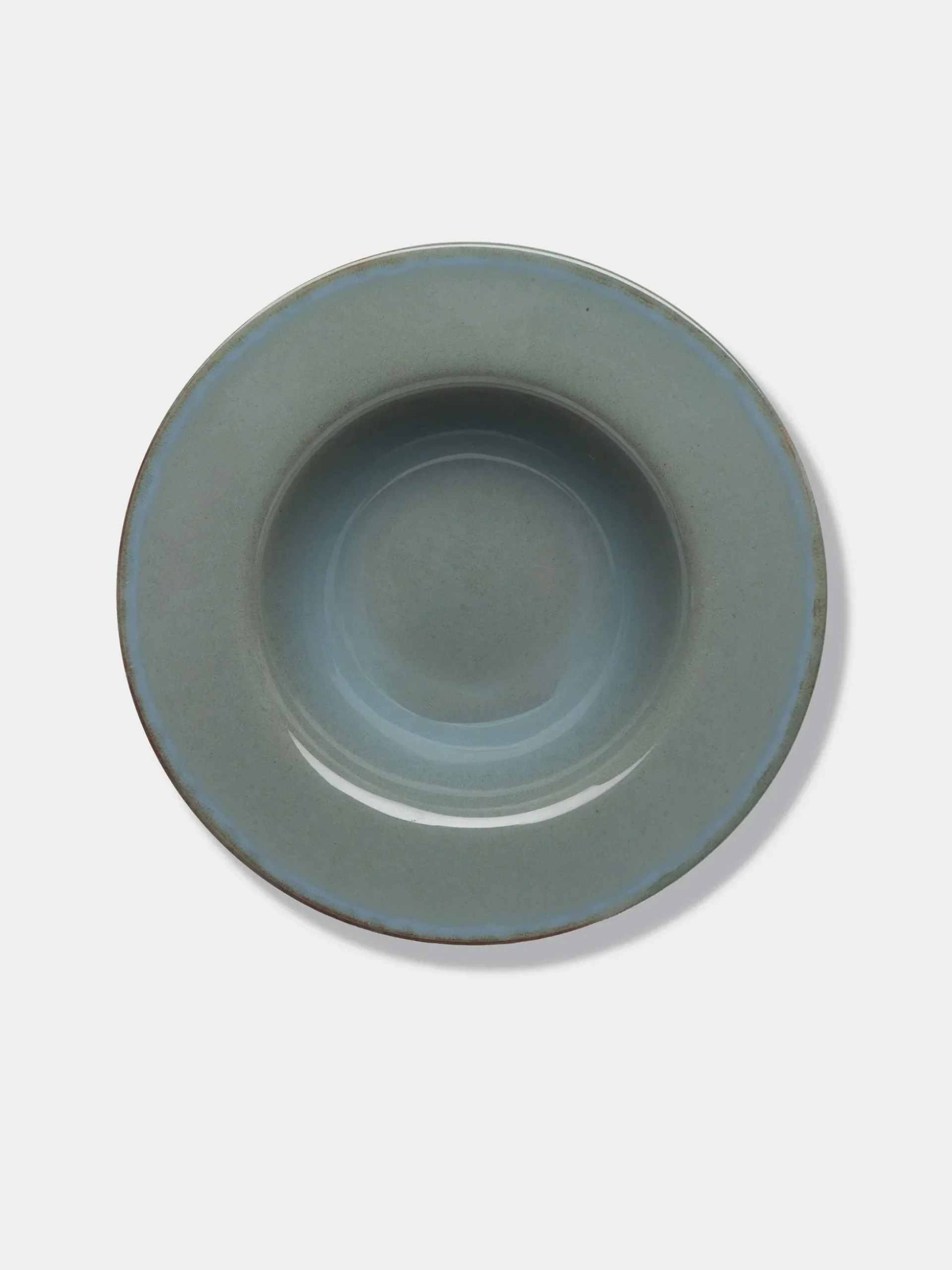 Degustation Small Round Blue Grey and Dark Blue
