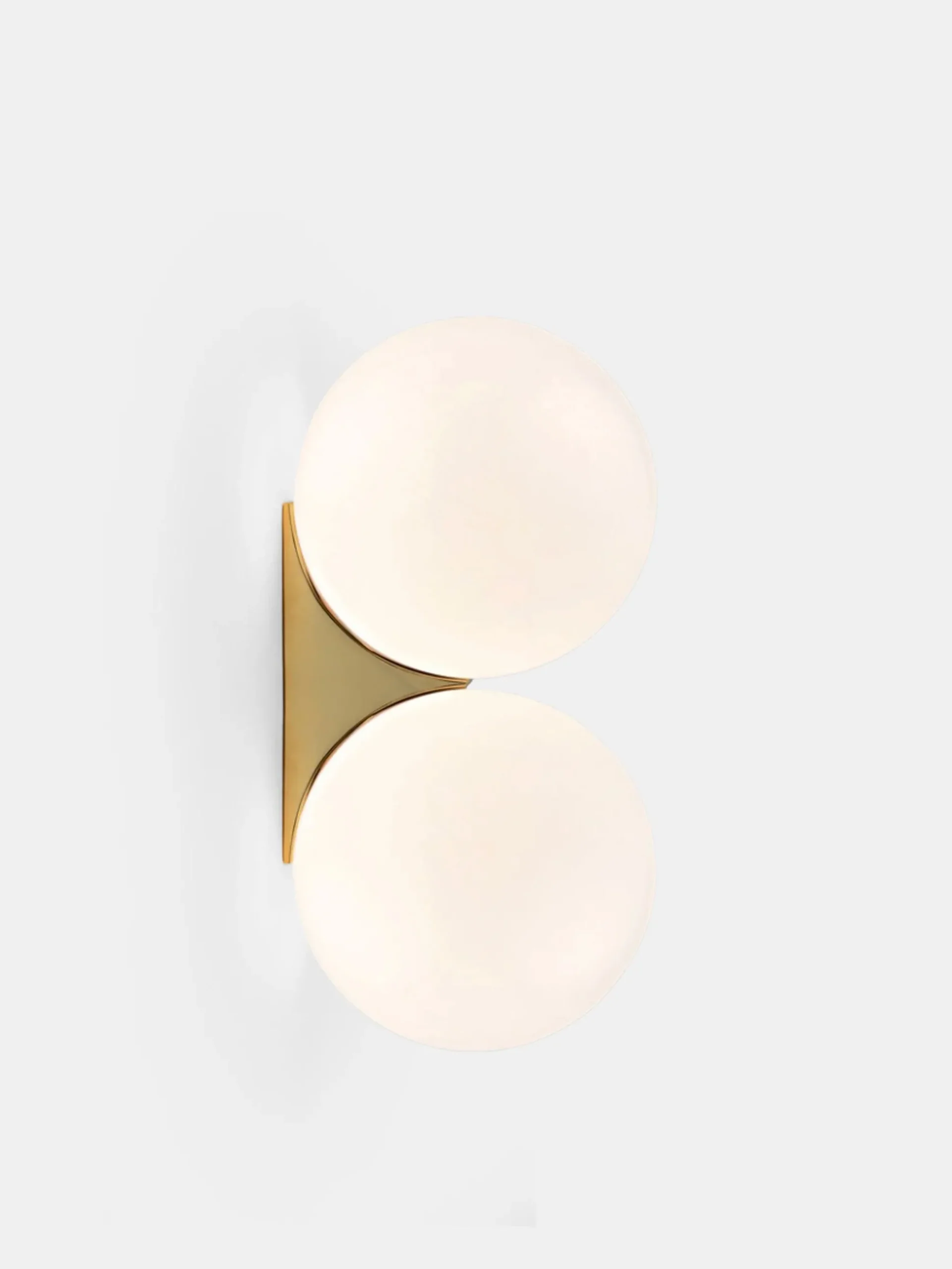 Double Sconce 150 Wall Mounted - Polished Brass