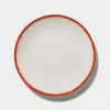 Dé - Plate 28 cm Off White - Red No2
