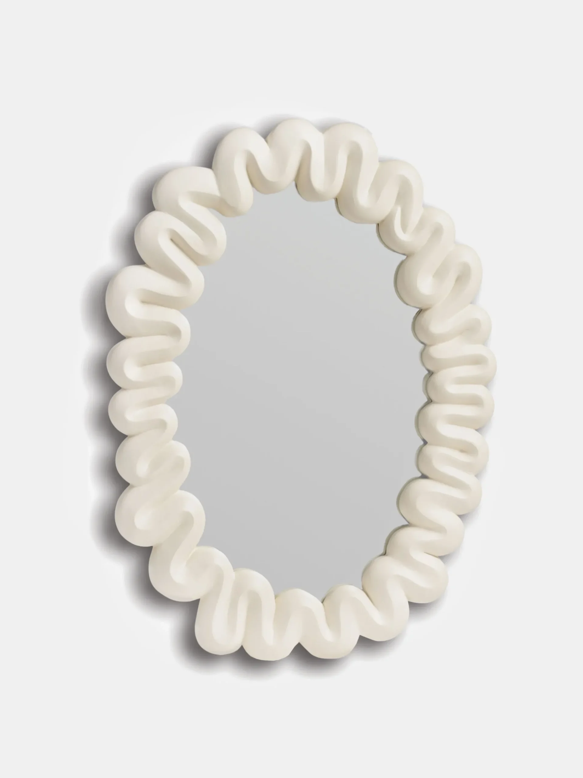 Dribble Mirror - White