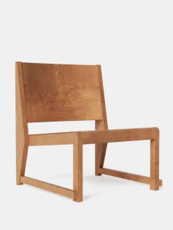Easy Chair 01 - Warm Brown Wood