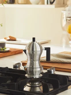 Espresso Coffee Maker Pulcina 6 Cups - Black