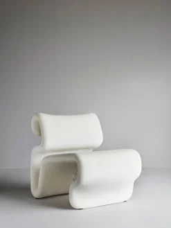 Etcetera Easy Chair - Creme White