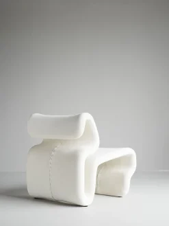 Etcetera Easy Chair - Creme White