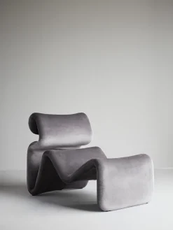 Etcetera Lounge Chair - Zink Grey
