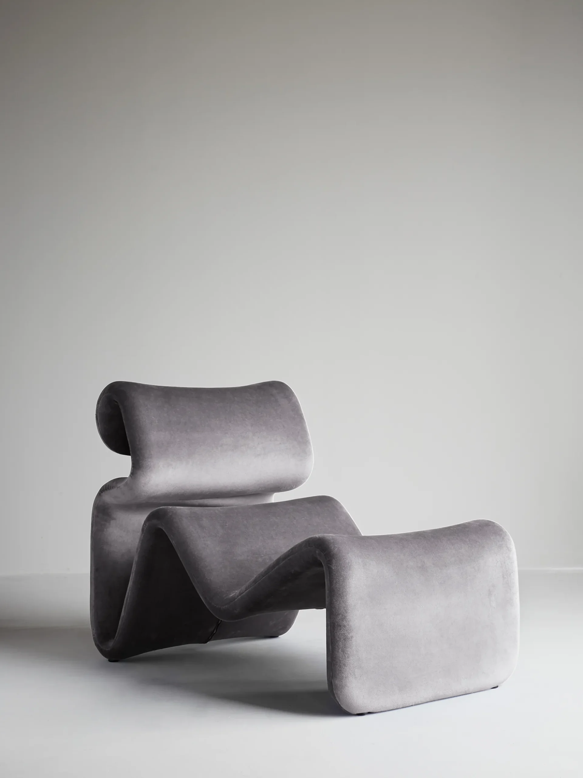 Etcetera Lounge Chair - Zink Grey