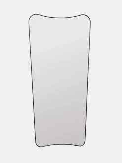 F.A Wall Mirror - Black Brass