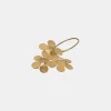 Flower Napkin Ring Dore Fleurs