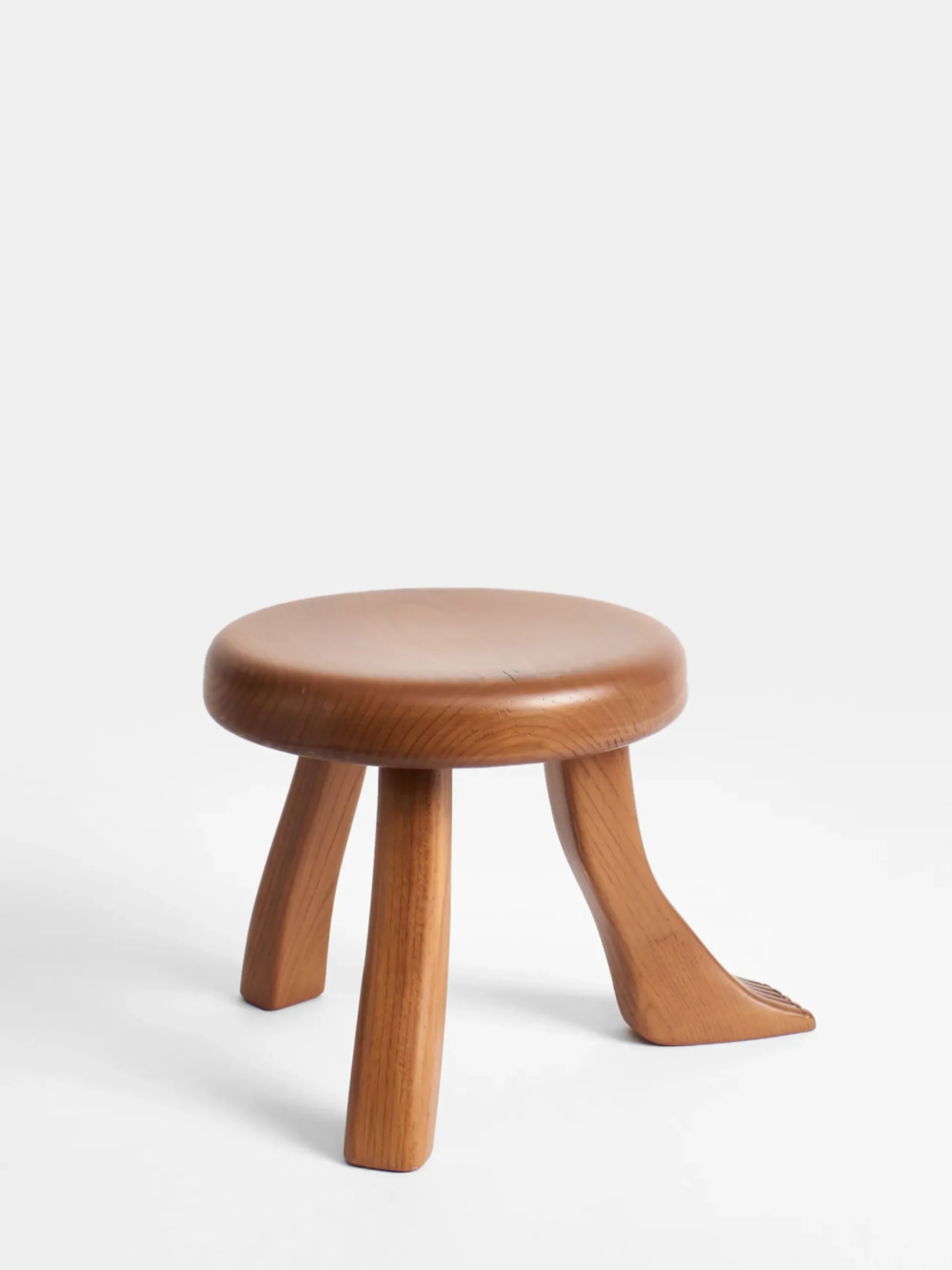 Foot Stool - Oiled Chestnut