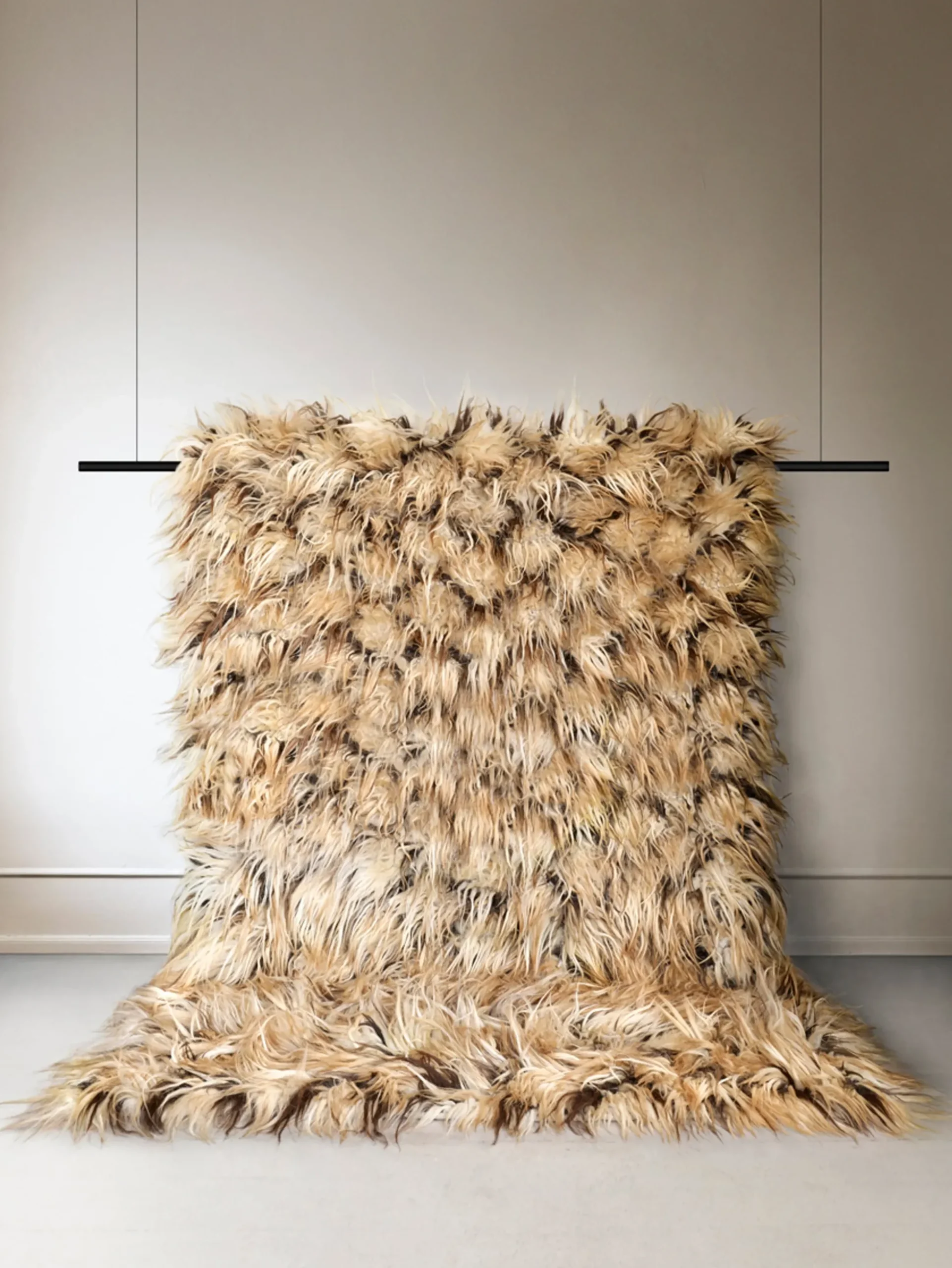 Fuzzy Shepherd Rug - Romb - 200 x 300 cm