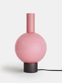 Glass Puritan Table Lamp