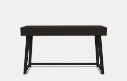 Gray 50 Writing Desk – Black
