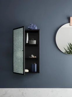 Haze Wall Cabinet - Black