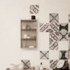 Haze Wall Cabinet - Reeded Glass -Cashmere