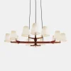 Holzstern Chandelier - Rosewood