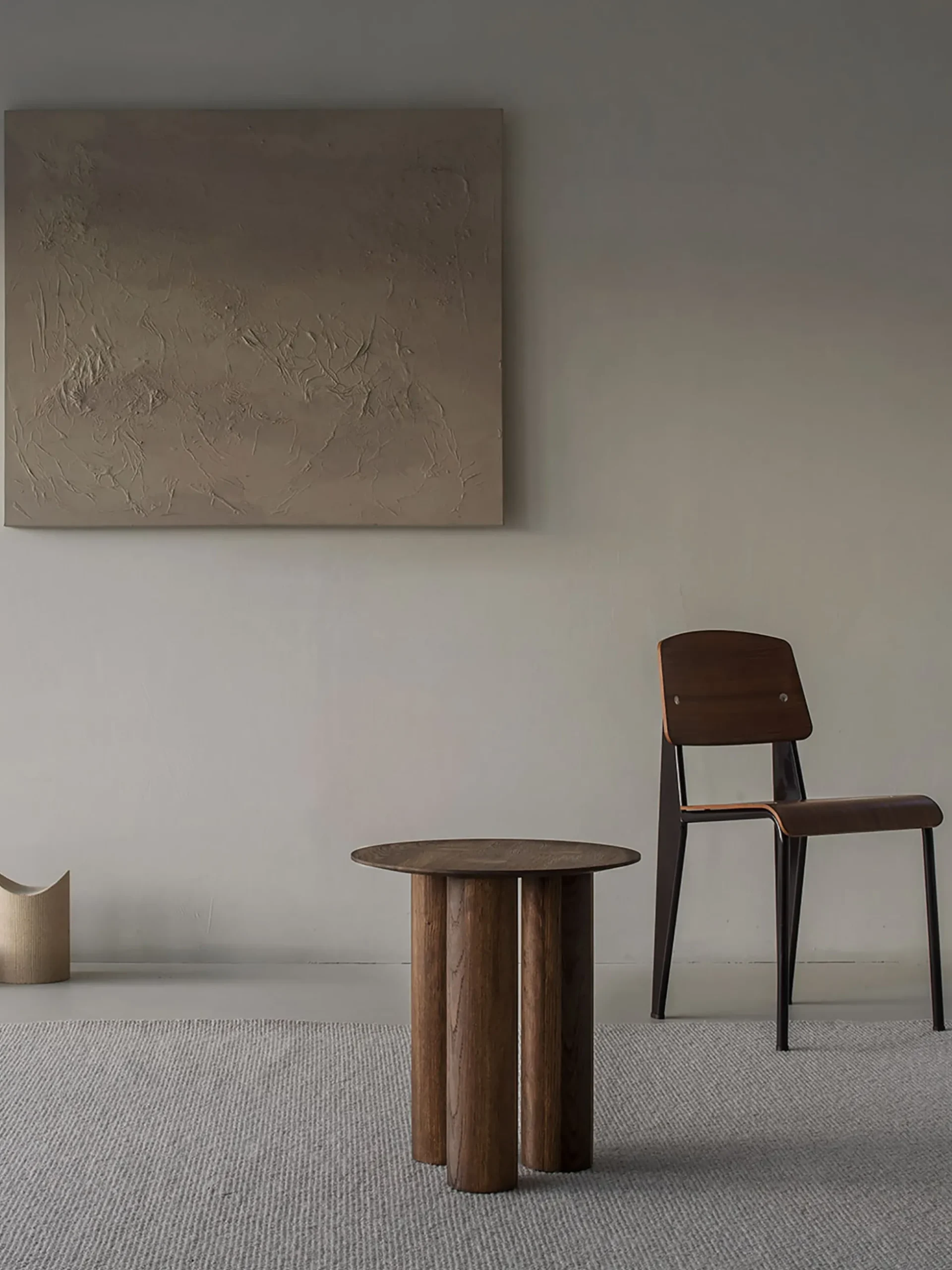Hommage Side Table - Stained Smoked Oak