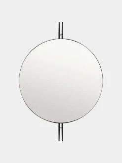 IOI Mirror Black Semi Matt Ø80