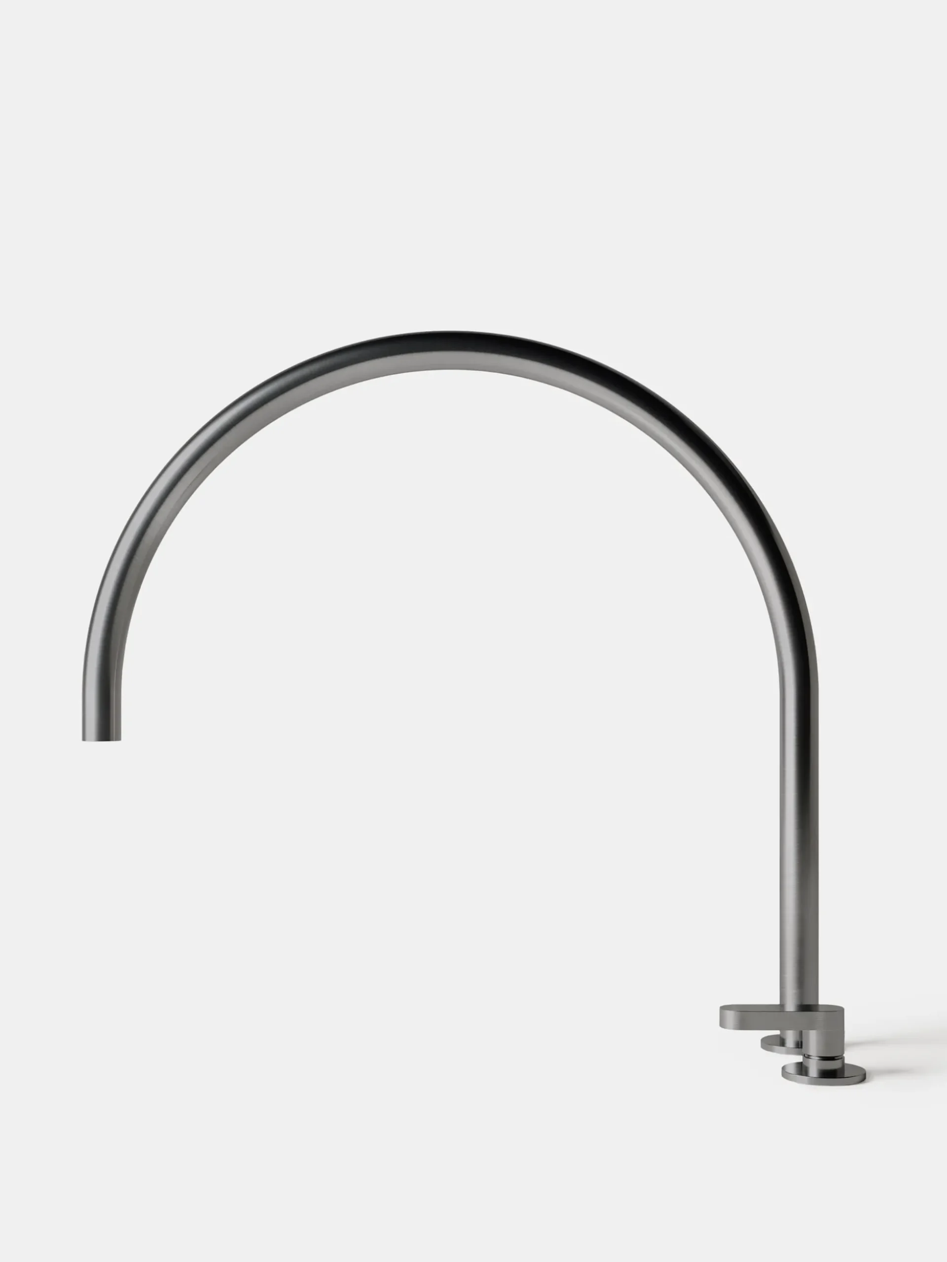 John Pawson Deck Mounted Mixer with Swivel Spout - 400