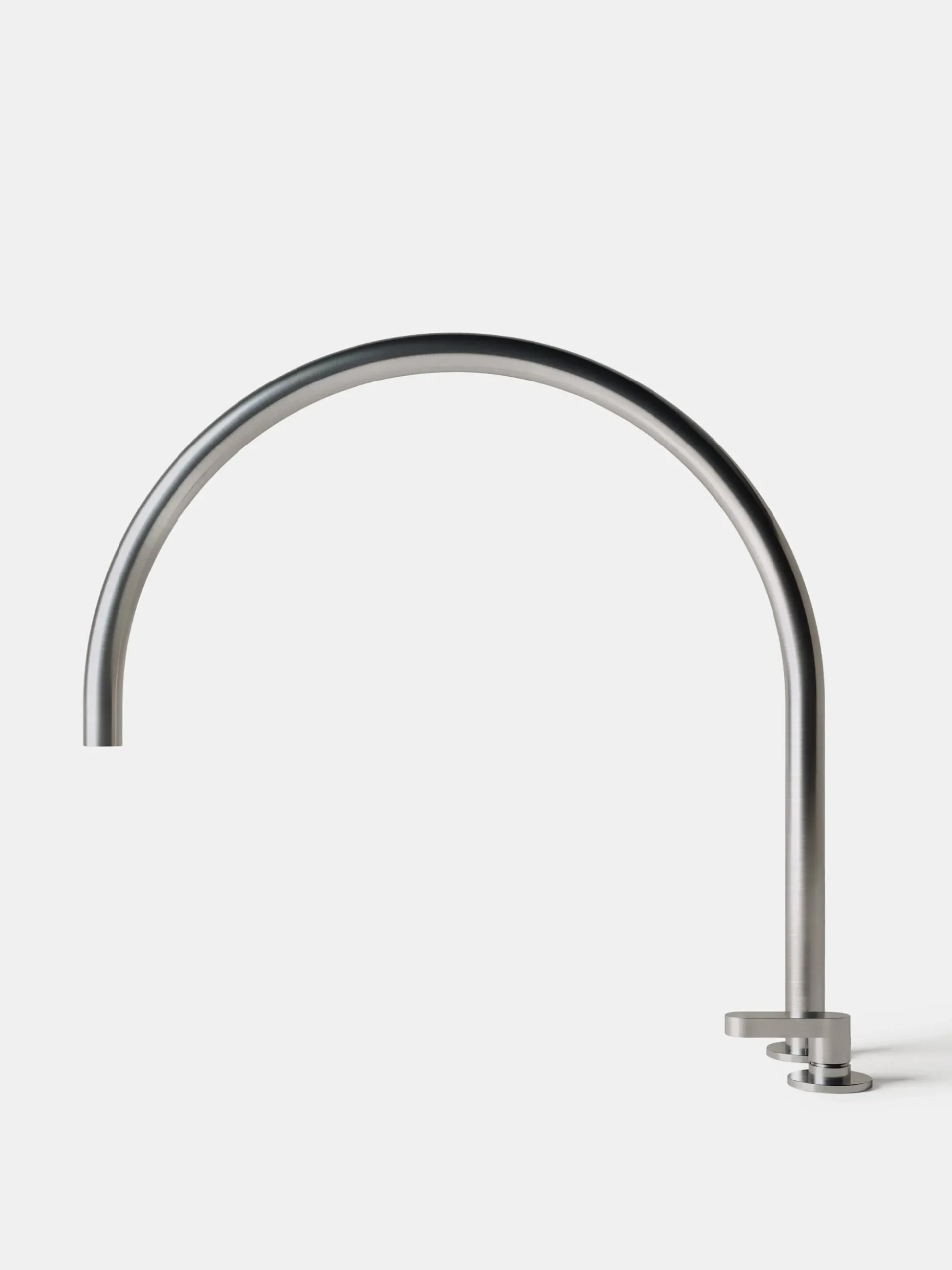 John Pawson Deck Mounted Mixer with Swivel Spout - 400