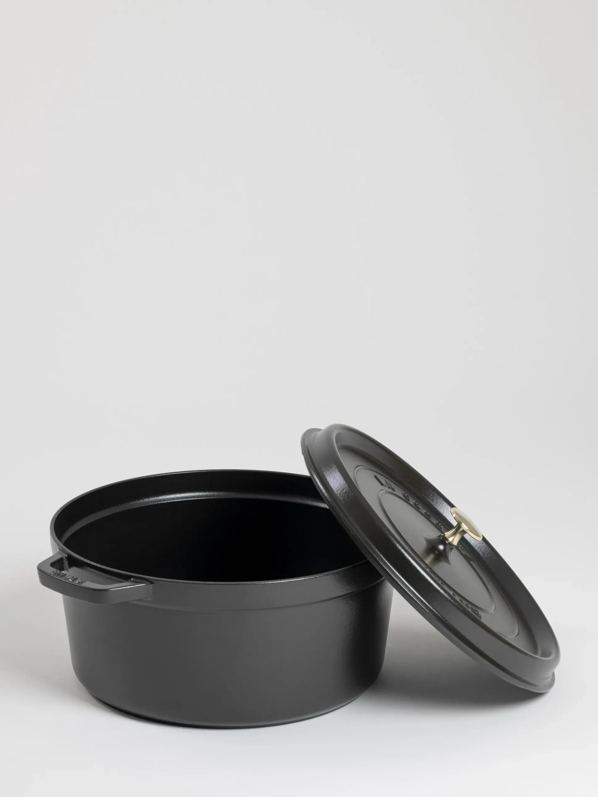 La Cocette Round Cast Iron Black - 30 cm