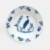 Lambeth Standing Heron Soup Plate