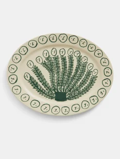 La Pittura Oval Serving Platter - Olive Grove
