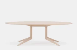 Light Oval Table